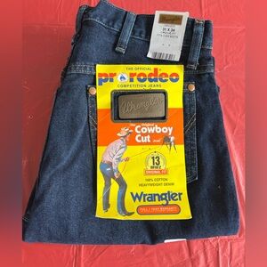 Wrangler Wrangler Men’s Jeans 31x34 New With Tags Classic Fit Denim